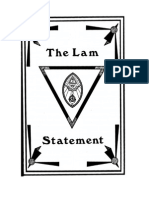 The LAM Statement - Kenneth Grant