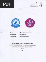 Download Anemia Defisiensi Besi Pada bayi dan Anakpdf by Eka Ariasyah SN259907531 doc pdf