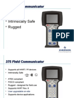 Universal Intrinsically Safe Rugged: 375 Field Communicator