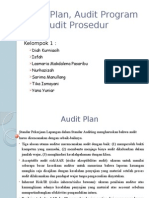 Audit Plan, Audit Program Dan Audit Prosedur (Presentasi)