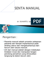 Manual Plasenta