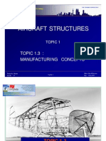 Aircraft Structure - Manufacturing Concept