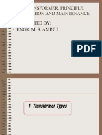 Transformer Presentation