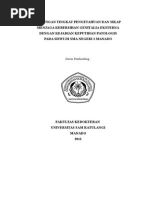 Download Hubungan Tingkat Pengetahuan Dan Sikap Menjaga Kebersihan Genitalia Eksterna Dengan Kejadian Keputihan Patologis by Ian Tombokan SN259918160 doc pdf