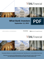 What Bank Investors Want - Final Presentation PDF