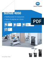 KM Bizhub 4050 DS ES PDF