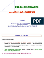 Mensulas Cortas