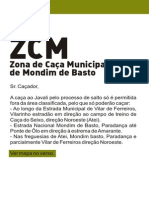 Zona Caca Interdicao Caca Javali Salto