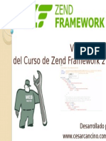 Videotutorial 4 Del Curso de Zend Framework 2: Desarrollado Por