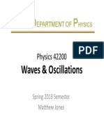 wave and oscillation