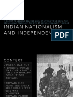 india:gandhi nationalism