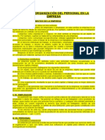 06. La Organización Del Personal en La Empresa