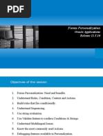 Oracle HRMS FORMS Personalization