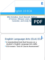 English 10 Eca