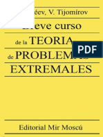 Breve Curso de La Teoria de Problemas Extremales GALEEV