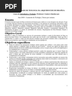 Introducão A Teologia