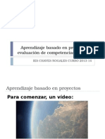 aprendizajebasadoenproyectosyevaluacindecompetencias-130916170906-phpapp02