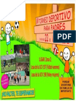 Afiche 2do Torneo de Padres