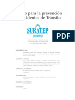 Modelo Prevención de Accidentes de Transito SURATEP