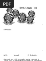 Flash Cards - Bloco 10