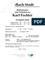 Karl Fechter Hobbyturnier