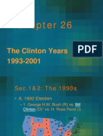 The Clinton Years 1993-2001