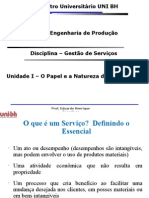 Introdução Gestão de Serviços