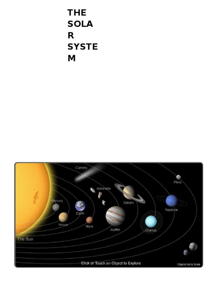 Overview of the Solar System | PDF