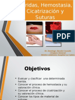 Heridas, Hemostasia, Cicatrización y Suturas OFICIAL