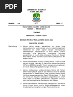 Download  Perda 14 Tahun LD2014 Tentang Pengelolaan Air Tanah by Andre Azt SN259963034 doc pdf