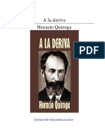 A La Deriva - Horacio Quiroga