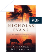 A Través Del Fuego - Nicholas Evans