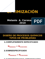 OPTIMIZACIÓN