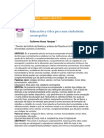 009 Educación y Ética Para Una Ciudadanía Cosmopolita GHoyos Rev IberoAmericana