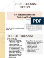 Test de Toulouse - Pieron