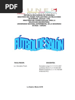 Trabajo Futbol Sala Linger