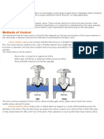 Valve Types: Classification