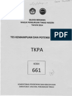 Soal TKPA 661