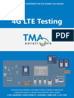 4G LTE Testing - TMA Solution