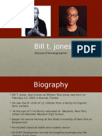 Bill T Jones Presentation