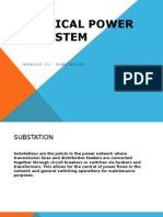 Electrical Power T&D System: Module Iii - Substation