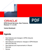 2013 05 - What's New Shared Services 11.1.2.3