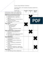 Elvia Symposium Rubric