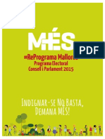 Programa MES 2015 - Elecciones autonómicas