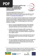 Download Barnardos Free DocsCognitive Behaviour Therapy for Behavioural Problems and Conduct Disorder in Pre-Adolescence-2 by innocentbystander SN25999203 doc pdf