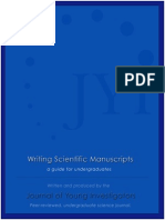 Jyi Guide to Scientific Writing