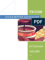 Cocoa Butter Equivalent (CBE) sebagai pengganti Cocoa Butter