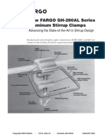 New FARGO GH-280AL Series Aluminum Stirrup Clamps: Advancing The State-of-the-Art in Stirrup Design
