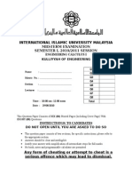 Calculus 1 Engin Midterm (IIUM)