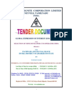 Tender Document NLC